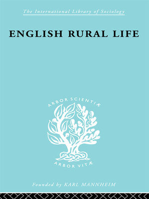 cover image of English Rural Life